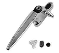 Yale Sparta Cockspur Window Handle - Chrome, Left, 15.5mm