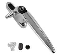 Yale Sparta Cockspur Window Handle - Chrome, Right, 15.5mm