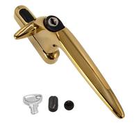 Yale Sparta Cockspur Window Handle - Gold, Right, 21mm
