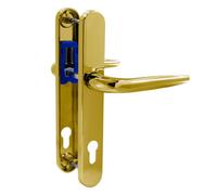 Yale Sparta Lever/lever Door Handle - Long, Gold (Pvd)