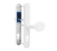 Yale Sparta Lever/pad Offset Door Handle - White