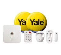 Yale SR-330 Smart Living Home Alarm & View Kit, White, Part Arming Function, App Control, Remote Viewing