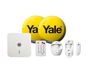 Yale SR-330 Smart Living Home Alarm & View Kit, White, Part Arming Function, App Control, Remote Viewing