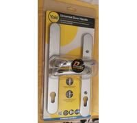 Yale Standard Security Door Handle Set Polished Chrome