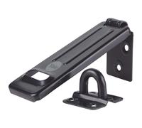 Yale Steel Hasp Staple 120mm for Secure Gates Sheds High Protection Y135B/120/BK