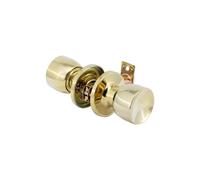 YALE Tulip Design Bathroom Passage Knob Set Brass YKS-PAS-B