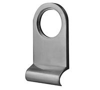 Yale Type Door Lock Cylinder Pull Surround 86 x 44mm (Satin Chrome)