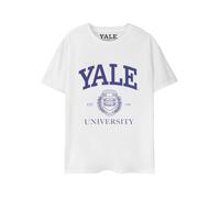Yale Unisex Adult Logo Short-Sleeved T-Shirt NS8291