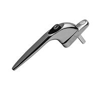 Yale uPVC Universal Window Handle Inline Locking Espag Double Glazing Chrome 40mm