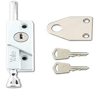 Yale Locks V-8K116-WE 8K116 Multi-Purpose Door Bolt White Finish Visi