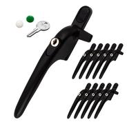 Yale Virage Cockspur Window Handle (10 Pack) - Black, Left, 9mm