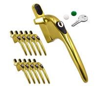 Yale Virage Cockspur Window Handle (10 Pack) - Gold, Right, 21mm