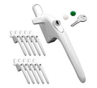 Yale Virage Cockspur Window Handle (10 Pack) - White, Right, 21mm