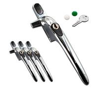 Yale Virage Cockspur Window Handle (3 Pack) - Chrome, Right, 9mm