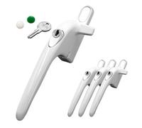 Yale Virage Cockspur Window Handle (3 Pack) - White, Left, 21mm