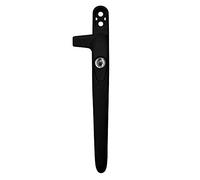 Yale Virage Cockspur Window Handle - Black, Right, 9mm