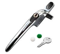 Yale Virage Cockspur Window Handle - Chrome, Left, 9mm