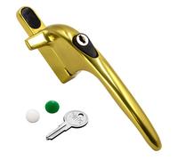 Yale Virage Cockspur Window Handle - Gold, Right, 21mm