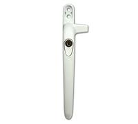 Yale Virage Cockspur Window Handle - White, Left, 21mm