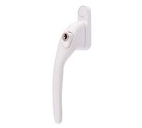 Yale Locks P-YWHLCK40L-WH White Offset Locking Pvcu Window Handle Left
