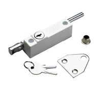 Yale Locks 720124005071 P124 Door Push Bolt White Finish Visi