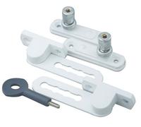 Yale White Metal Window Ventilation Lock, Pack Of 2