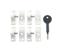 Yale White Upvc Window Lock, Pack Of 4