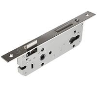 YALE Y52X00400S2 Y52X Wood Door Mortise Lock with Square Edge Front, 40 mm Entry, Center Distance 85 mm, Satin Nickel, Entrata=40mm Interasse=85mm