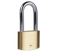Yale Y110B/60/163/1 Serie Y110B Safety Padlock, Brass Finish, 60mm