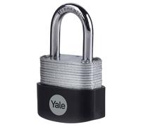 Yale Y115B/30/117/1 Series Y115B Laminated Steel Padlock 40 mm, 30 mm, 30mm