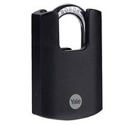 Yale - Y121B/40/125/1 High Security 40mm Brass Padlock - Closed Boron Shackle - 3 Keys