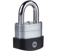 Yale - Y125B/50/129/1 High Security 50mm Laminated Steel Padlock - Open Hardene