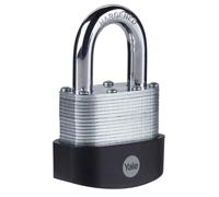 Yale - Y125B/60/133/1 High Security 60mm Laminated Steel Padlock - Open Hardened