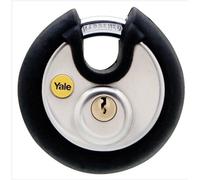 Yale Y130B/70/116/1 Y130B Series Keyed Padlock, 70mm, Open Shackle 1 PK