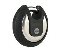 YALE Y130B Maximum Security Stainless Steel Discus Padlock With Cover 3 Key 70mm