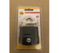 Yale Padlock Protector Y227B/55/126/1 - 55mm Weatherproof, Maximum Security, Boron Shackle, 3 Keys