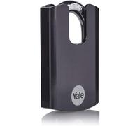 Yale Y300CB/63/127/1 Maximum Protection Hardened Steel Outdoor Padlock 62mm Boron Shackle - Double Locking - 3 Retaining Keys