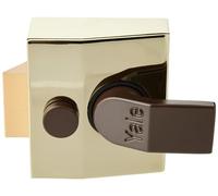 Yale YALP85BLXPB P-85-BLX-PB-40-Deadlocking Nightlatch Brass Finish, High Security with Automatic Deadlock, Brasslux, 40