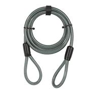 Yale YC1/10/220/1 - Security Cable 2200mm - Flexible Steel Cable - Additional Security to use with Bike Lock - Complete Protection, Black
