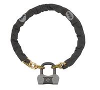 Yale YCL3/10/110/1 Chain & Lock 1100mm YCL3/10/110/1-Maximum Security Chain Bike Lock 1100mm-Heavy Duty Protection-4 Keys Including 1 with Micro-Light, Black