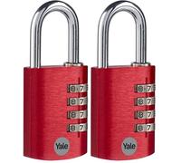 Yale YE3CB/38/131/CO Combination Security Padlock Copper 38mm YE3CB (Pack of 2)