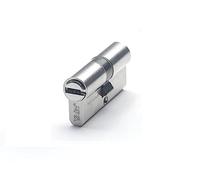 Yale YL63030HNDE Security Cylinder, YL6 DS, Double Clutch, Long Wrench, Nickel, 30 x 30 mm