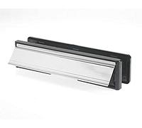 Yale YLP44-06/01-B Silver 305 mm (12") 40/80 Letter Plate for 38-78 mm Thick Door