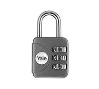 Yale - YP1/28/121/1G Standard Security Luggage Combination Padlock - Grey