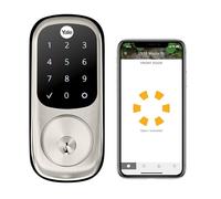 Yale YRD226-CBA-619 Assure Deadbolt, Satin Nickel, Touchscreen-with Key