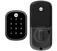 Yale YRD256-NR-BSP Assure Lock SL in Black Suede (Non-Connected) (YRD256) Key Free Touchscreen Deadbolt, Wi-Fi