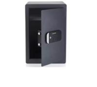 Yale YSFM/520/EG1. Type: Portable safe Product colour: Black Lock type: Code Fingerprint reader Key. Width: 520 mm Depth: 350 mm Height: 360 mm