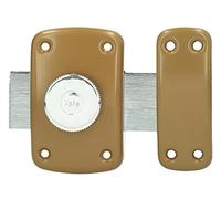 Yale YV10BT/30-3 Keys Door Lock with Internal Button Opening, External Key - Cylinder Diameter 23 mm, Length 30 mm, 5 Pins