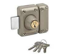 Yale YV25DE-45/SC Door Lock, Golden Brown, 45mm Ø23mm