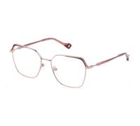 Yalea VYA098 WISLAWA Women's Glasses, Rose-Gold, Size 54